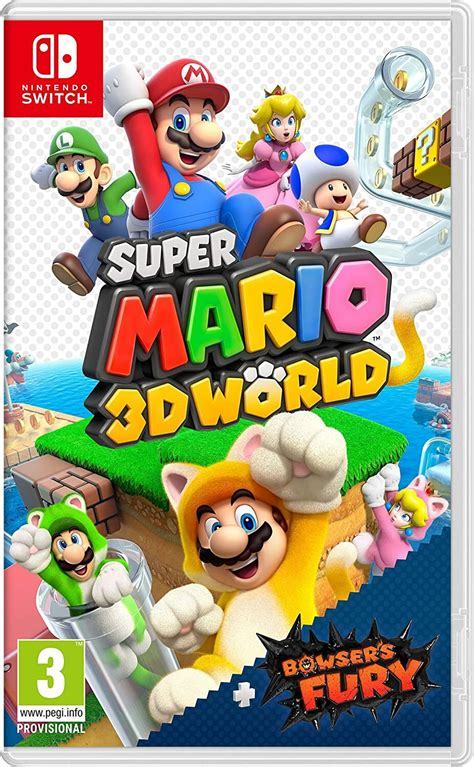 NINTENDO SWITCH Super Mario 3D World + Browser's Fury Gra - niskie ceny i opinie w Media Expert