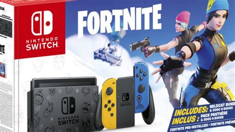 Un pack Nintendo Switch Édition Spéciale Fortnite en approche