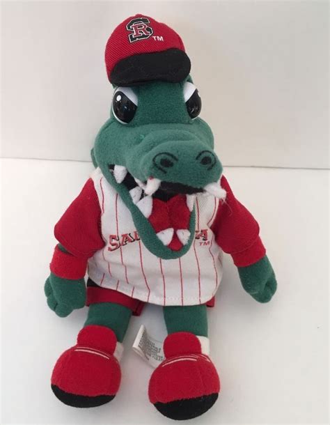 Sarasota Reds Rally Gator Team Mascot Florida State Minor League Plush # ...