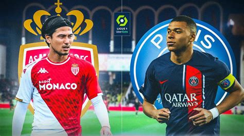 Monaco - PSG: the official line-ups