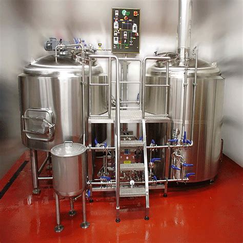 500L turnkey customizable steel micro brewery system for sale | Beer ...