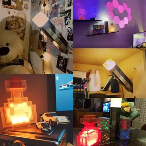 MInecraft Torch Bedroom Light - Killer Lookz