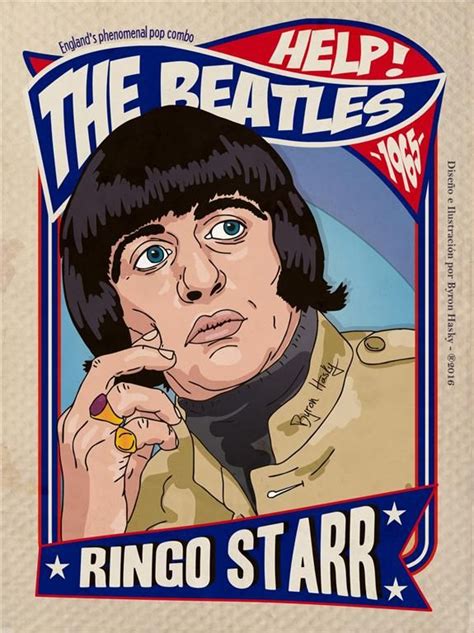 Ringo Starr - The Beatles - 1965 | Arte de los beatles, Beatles, Pósteres vintage