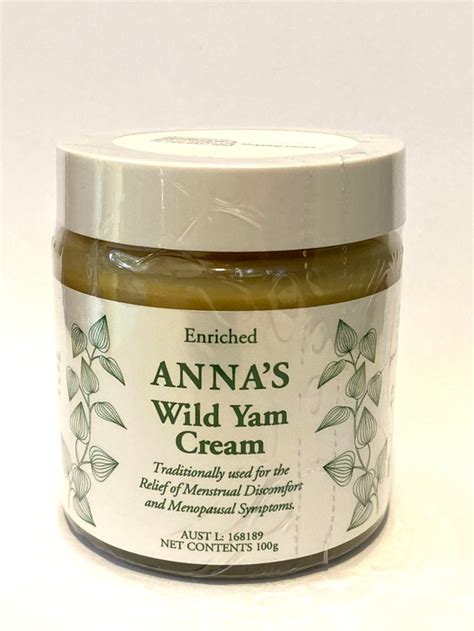 Anna's Wild Yam Cream (Australia)