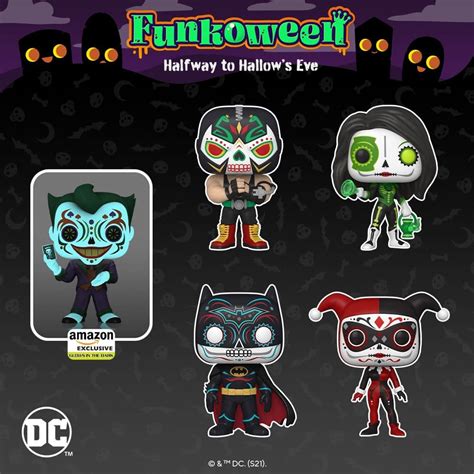 Funko Shows Official Glams of Day of the Dead DC Comics and Fluffy