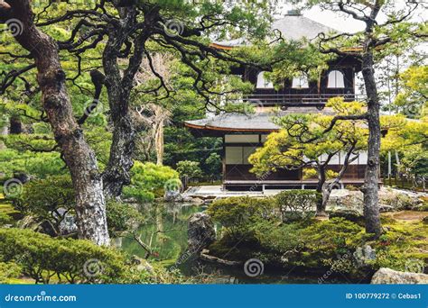 Ginkakuji Temple and Old Garden in Kyoto Editorial Photography - Image of kyoto, green: 100779272