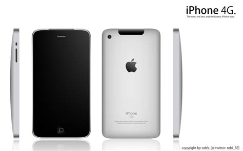 iPhone 4G, a tob!s Design of the iPhone HD - Concept Phones