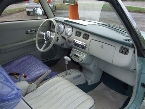 Interior of the Left Hand Drive #NissanFigaro by #Figs4u, immaculate and very rare! | Nissan ...