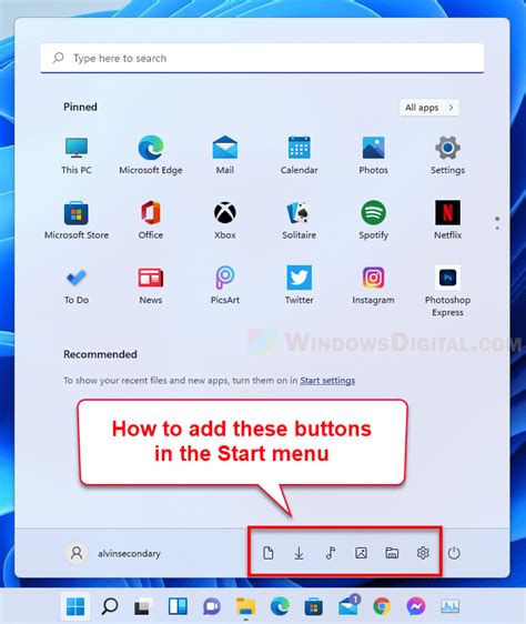 Windows 11 Power Button On Taskbar Images | Images and Photos finder