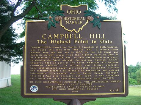 Campbell Hill Historic Marker | Bellefontaine, Ohio | Jimmy Emerson, DVM | Flickr