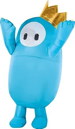 Amazon.com: Spirit Halloween Adult Blue Fall Guys Inflatable Costume ...