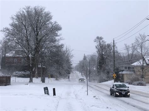 Heavy snow expected for parts of central Ontario - Barrie | Globalnews.ca