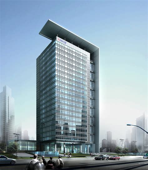 Modern Skyscraper 3D Model .max - CGTrader.com