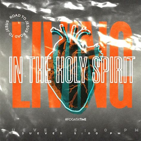 Living in the Holy Spirit (feed) Church Poster Design, Church Design ...