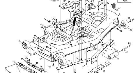 Craftsman 54 mower deck belt diagram