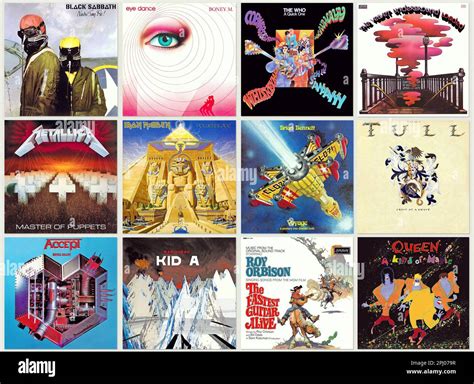 Rock Music Album Covers