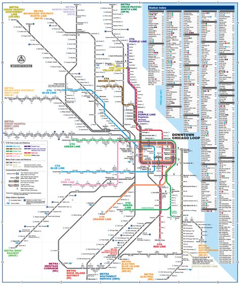 Official Map: Chicago Regional Transportation... - Transit Maps