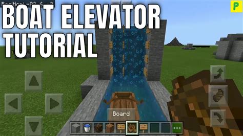 New Boat Elevator! | #8 | Minecraft Tutorials - YouTube