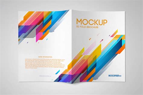 12 Bifold Brochure Mockups For Graphic Design 2019 - Designhooks