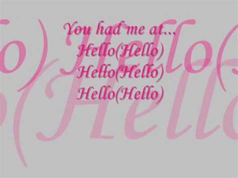 Beyonce Hello with Lyrics - YouTube