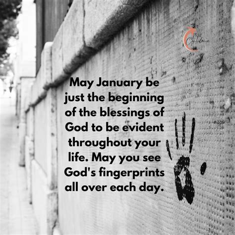 January Blessings and Prayers (with free printable) - Pray With Confidence