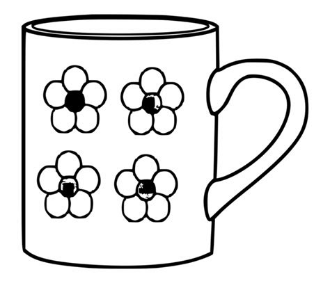 Mug clipart black and white, Mug black and white Transparent FREE for download on WebStockReview ...