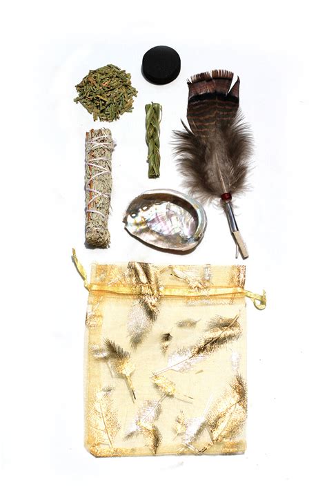 Deluxe Mini White Sage Smudging Kit – Silver Eagle Gallery Naples