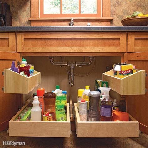 7 Best Pull-Out Cabinet Organizers You Can DIY | Family Handyman