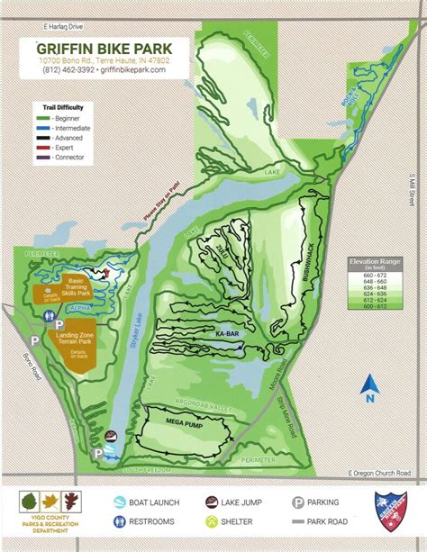 Trail Map – Griffin Bike Park