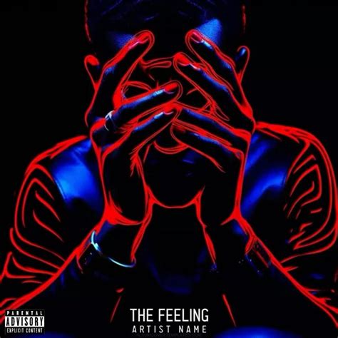 the feeling trippy Album Cover Design templat Template | PosterMyWall