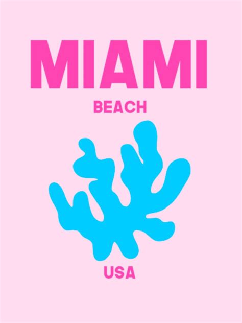 Miami Beach Photographic Print by morganicdesigns | Preppy wallpaper, Iphone wallpaper preppy ...