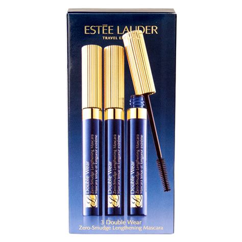 Estée Lauder Mascara Set: 3x6 ml Double Wear Zero-Smudge Mascara Eye ...