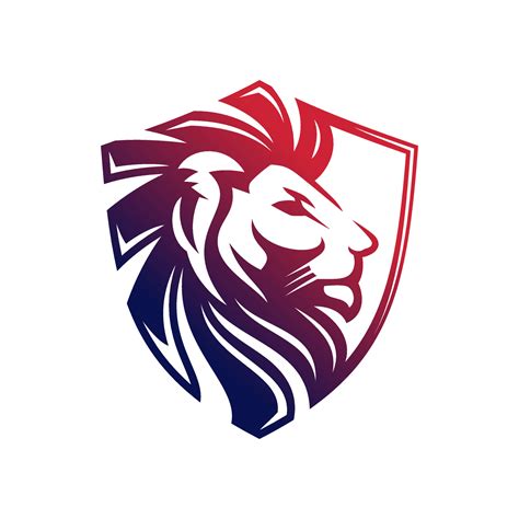 Lion Head Logo Design Template 6735599 Vector Art at Vecteezy