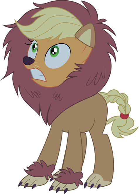 Applejack Nightmare Night 2015 Lion by RainbowDashKS on DeviantArt