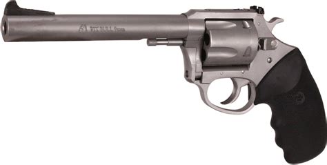 Charter Arms Revolver Pit Bull 9mm 6" Barrel Stainless Steel Full Standard - 11226930