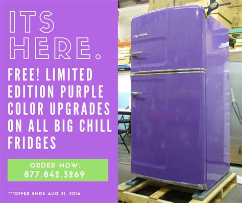 Limited Edition Purple Big Chill Now Available: The Most Beautiful Big Chill Color Yet?