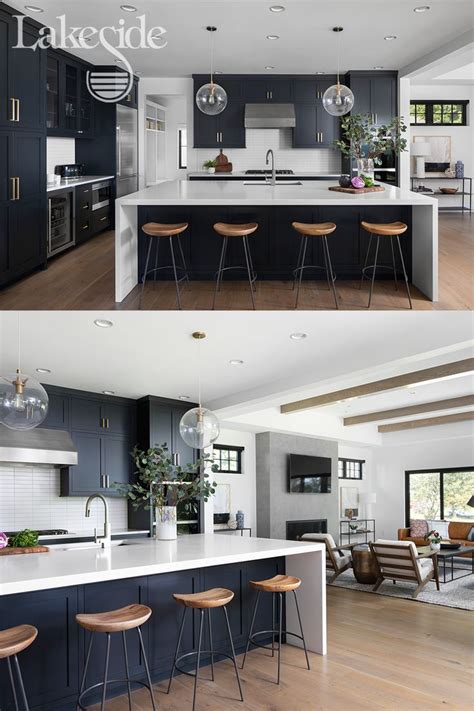 Modern Black and White Kitchen Design