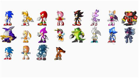 Sonic runners roster : r/SonicTheHedgehog