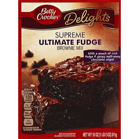 Betty Crocker Brownie Mix 18 oz | Brownie Mix | Foodtown