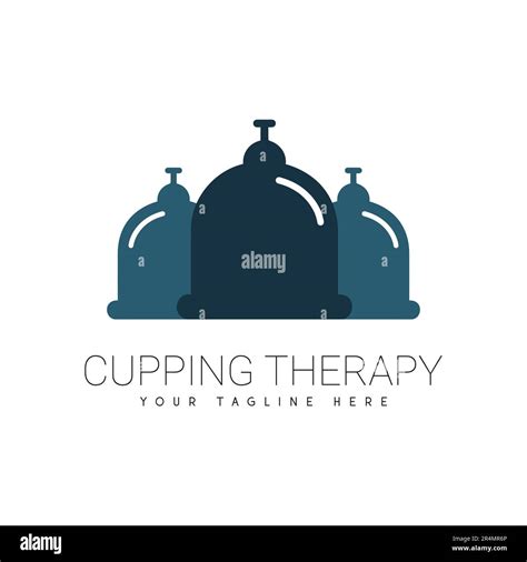 Cupping Therapy Logo Design Massage Spa Logo Type Hijama Stock Vector ...