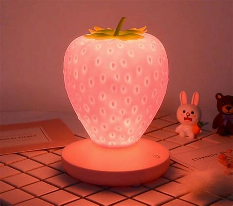Strawberry Cute Lamp Light Soft Touch | Etsy | Color changing lamp, Night light kids, Childrens ...