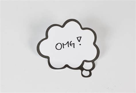 Speech bubble inscription Omg - Creative Commons Bilder