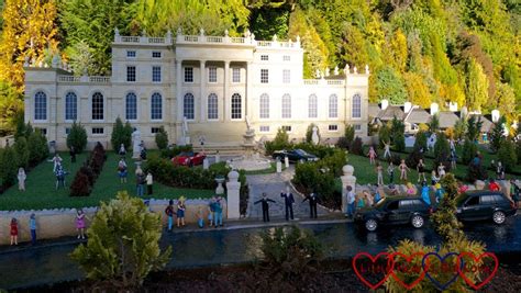 Having fun at Babbacombe Model Village - Little Hearts, Big Love