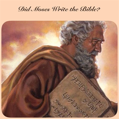 ⊱ Did Moses Write the Bible? ⊰ JW.org > Bible Teaching > Bible Questions Answered > Bible > "Did ...