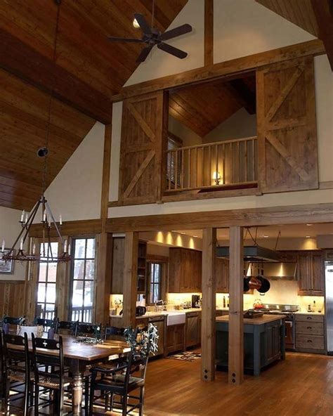 29 Ultra Cozy Loft Bedroom Design Ideas | Barn loft, House, Pole barn homes