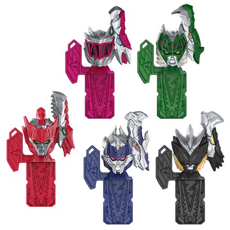 Buy Power Rangers Dino Fury Megazord Mega Pack 5-Pack Zord Action Figure Toys for Kids Ages 4 ...