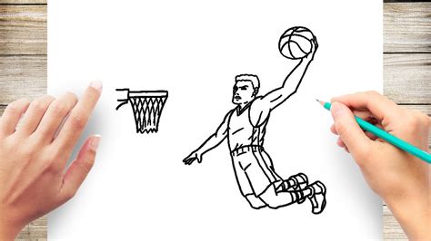 Simple Basketball Player Drawing - Draw a few more ellipses.