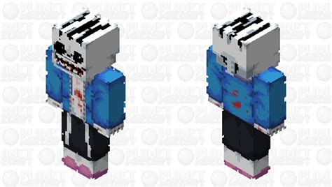 Insanity Sans Minecraft Skin