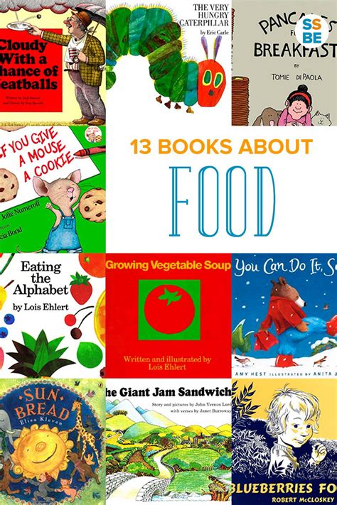 Children's Books About Food | Preschool books, Preschool food, Childrens books