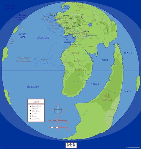 Which map of Arda is accurate? : tolkienfans